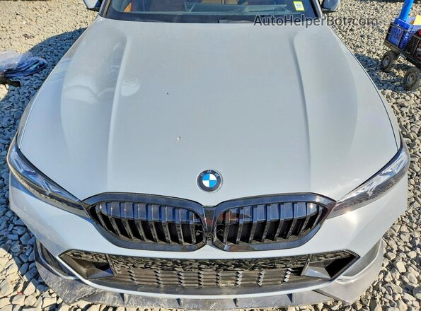3MW89FF09P8D03052 2023 BMW 3 SERIES Gray Rear interior view