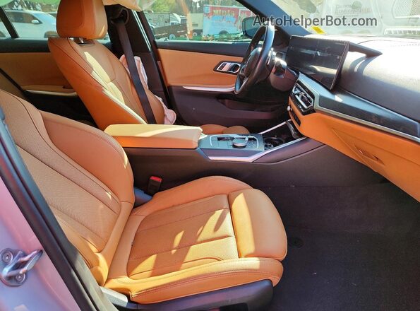 3MW89FF09P8D03052 2023 BMW 3 SERIES Gray Front interior view