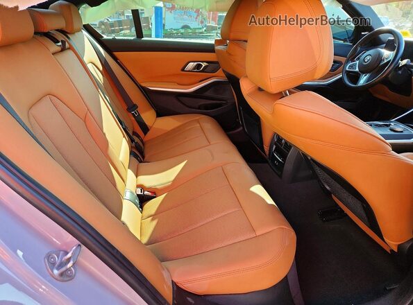 3MW89FF09P8D03052 2023 BMW 3 SERIES Gray Rear seats view
