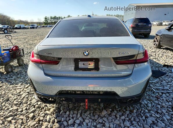 3MW89FF09P8D03052 2023 BMW 3 SERIES Gray Rear view