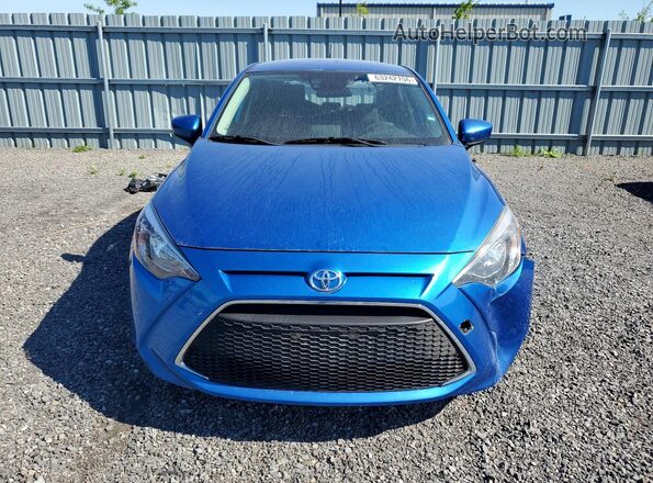 3MYDLBJV0LY714348 2020 TOYOTA YARIS Синий Вид спереди