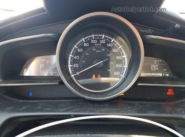 3MYDLBJV0LY714348 2020 TOYOTA YARIS Синий Вид щитка приборов