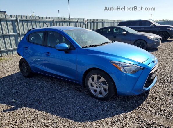 3MYDLBJV0LY714348 2020 TOYOTA YARIS Синий Передняя правая четверть
