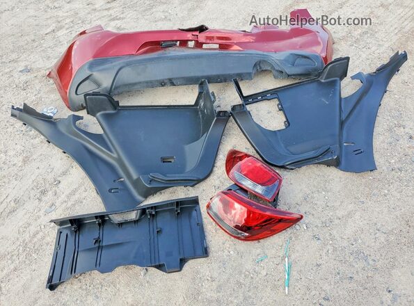 3MYDLBJV2LY704629 2020 TOYOTA YARIS Red Widok naklejki z numerem VIN