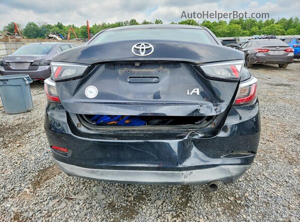 3MYDLBYV0HY164484 2017 TOYOTA YARIS Черный Вид сзади