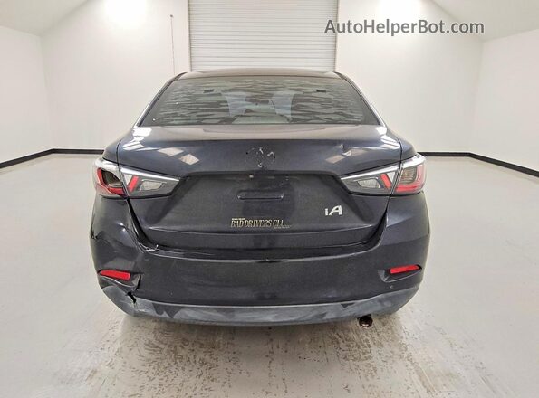 3MYDLBYV0HY176456 2017 TOYOTA YARIS Black Rear view