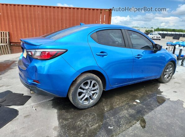 3MYDLBYV0KY511321 2019 TOYOTA YARIS Blue Задня права чверть