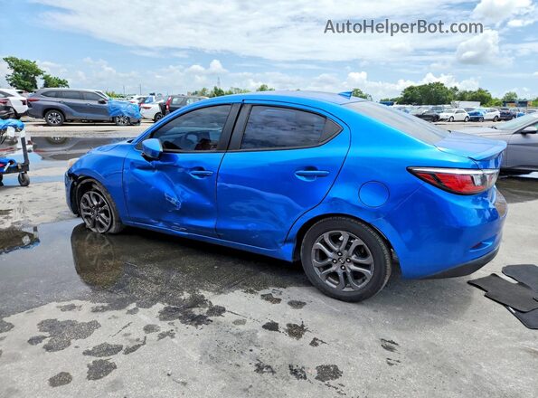 3MYDLBYV0KY511321 2019 TOYOTA YARIS Blue Задня ліва чверть
