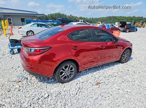 3MYDLBYV0LY708135 2020 TOYOTA YARIS Red Հետևի աջ