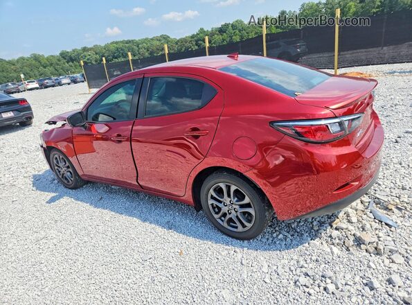 3MYDLBYV0LY708135 2020 TOYOTA YARIS Red Հետևի ձախ