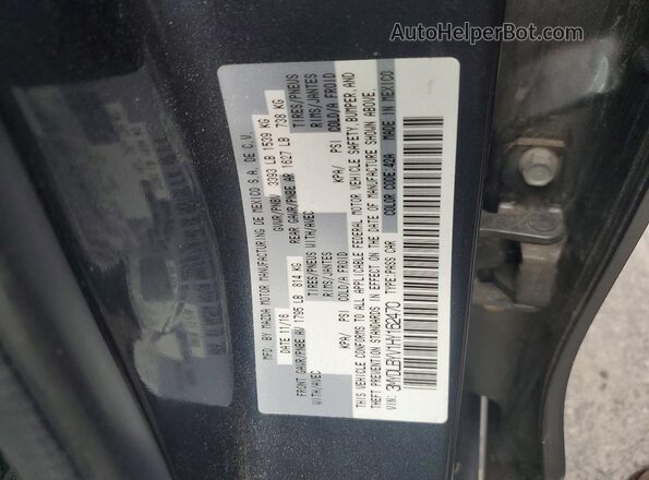 3MYDLBYV1HY162470 2017 TOYOTA YARIS Gray Շարժիչի բաժամունքի տեսք