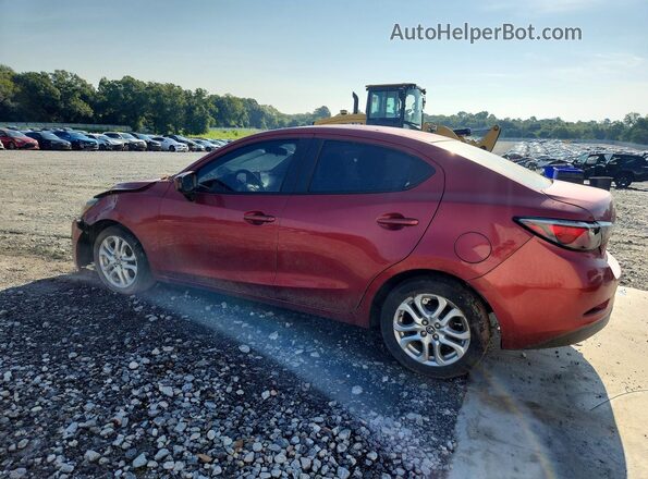 3MYDLBYV1HY189653 2017 TOYOTA YARIS Бордовый Задняя левая четверть