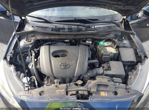 3MYDLBYV1HY192858 2017 TOYOTA YARIS IA Blue Вид ззаду