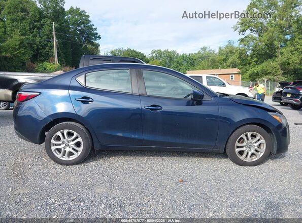 3MYDLBYV1HY192858 2017 TOYOTA YARIS IA Blue Панорамний вид салону 360°