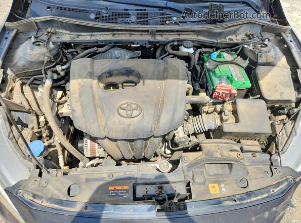 3MYDLBYV1KY507634 2019 TOYOTA YARIS Black Vista interior trasera