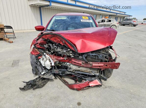 3MYDLBYV2JY320112 2018 TOYOTA YARIS Red Front view