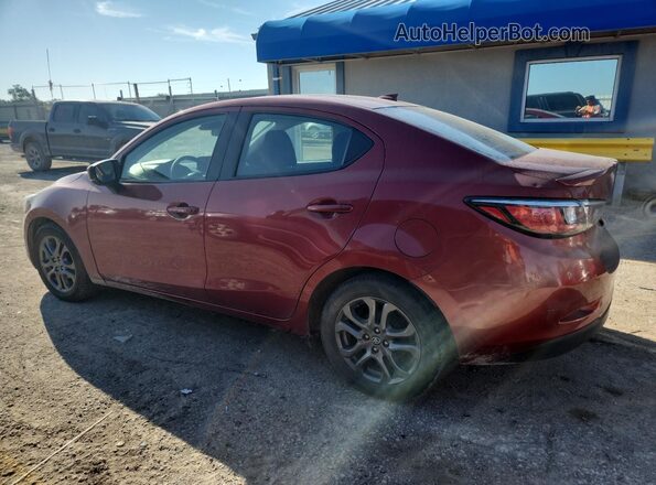 3MYDLBYV2KY502636 2019 TOYOTA YARIS Бордовый Задняя левая четверть
