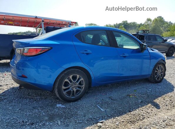 3MYDLBYV2KY518271 2019 TOYOTA YARIS Blue Trasero derecho