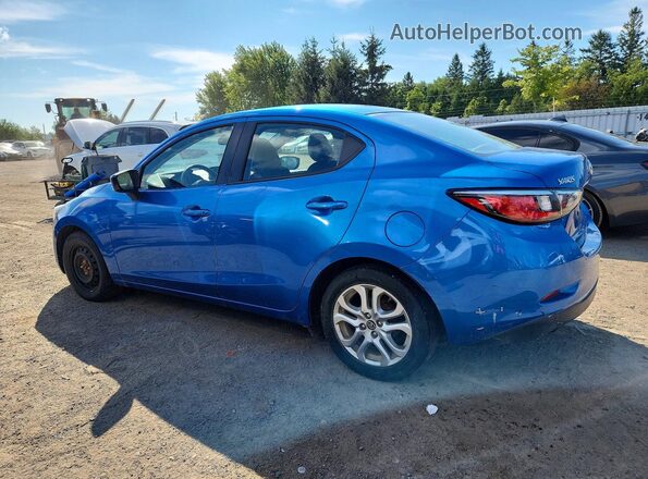 3MYDLBYV3GY125287 2016 TOYOTA YARIS Blue უკანა მარცხენა