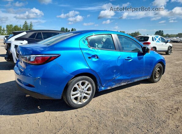 3MYDLBYV3GY125287 2016 TOYOTA YARIS Blue უკანა მარჯვენა