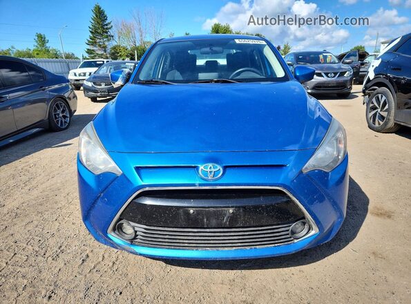 3MYDLBYV3GY125287 2016 TOYOTA YARIS Blue წინა ხედი