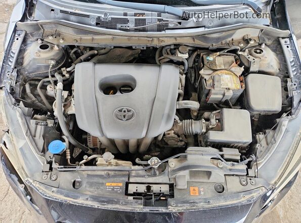 3MYDLBYV3HY171946 2017 TOYOTA YARIS Gray უკანა სალონის ხედი