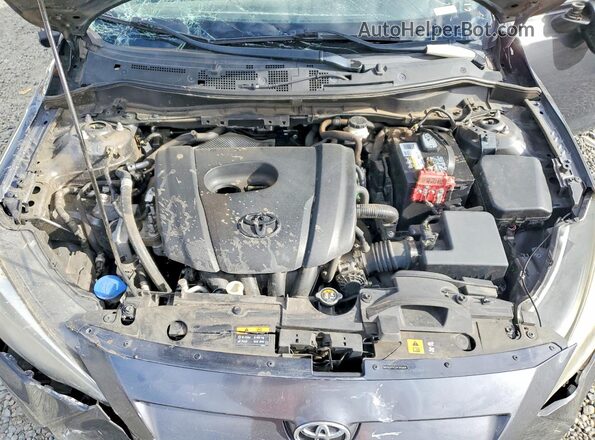 3MYDLBYV3JY305926 2018 TOYOTA YARIS Gray Widok wnętrza z tyłu