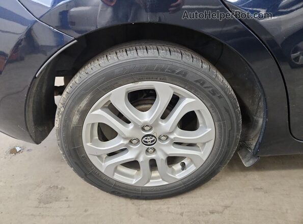 3MYDLBYV3JY316392 2018 TOYOTA YARIS Blue 