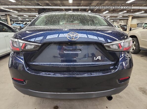 3MYDLBYV3JY316392 2018 TOYOTA YARIS Blue 