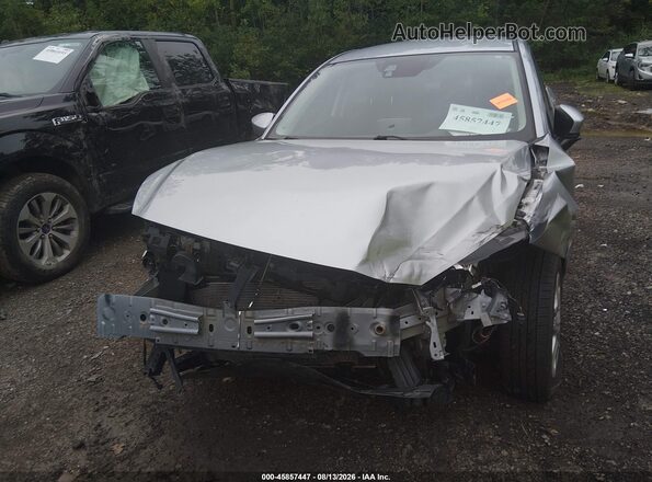 3MYDLBYV4HY154976 2017 TOYOTA YARIS IA Silver Rear interior view