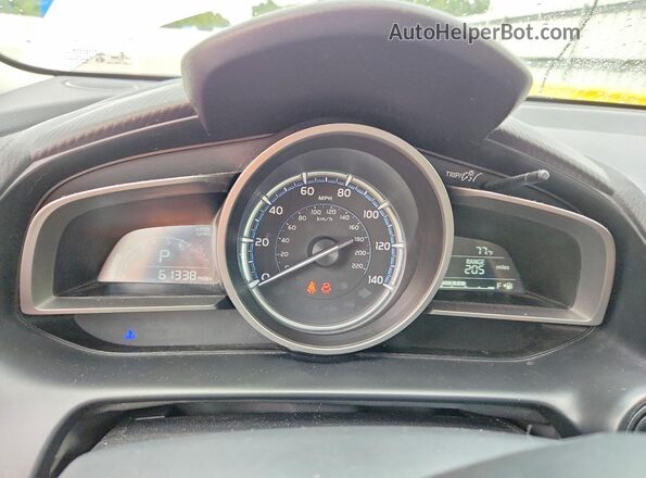 3MYDLBYV4KY509992 2019 TOYOTA YARIS Silver Widok zestawu wskaźników
