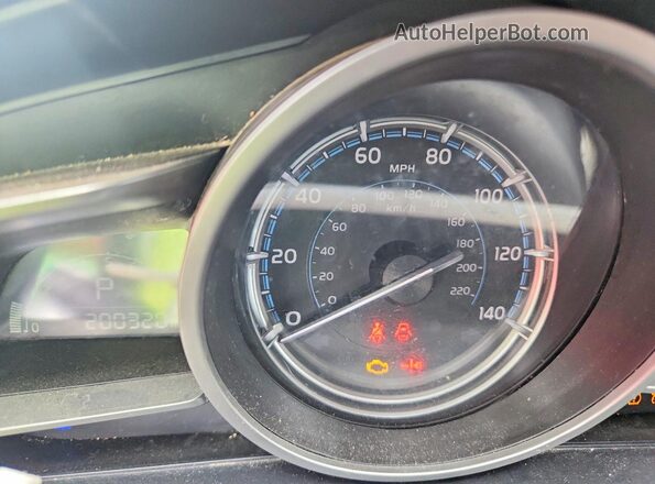 3MYDLBYV5KY528146 2019 TOYOTA YARIS Blue Widok zestawu wskaźników