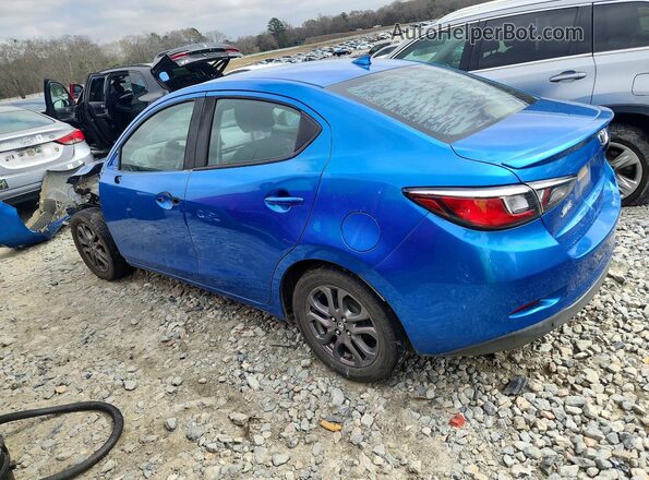 3MYDLBYV5KY528146 2019 TOYOTA YARIS Blue Tył lewy