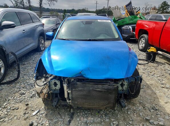 3MYDLBYV5KY528146 2019 TOYOTA YARIS Blue Widok z przodu