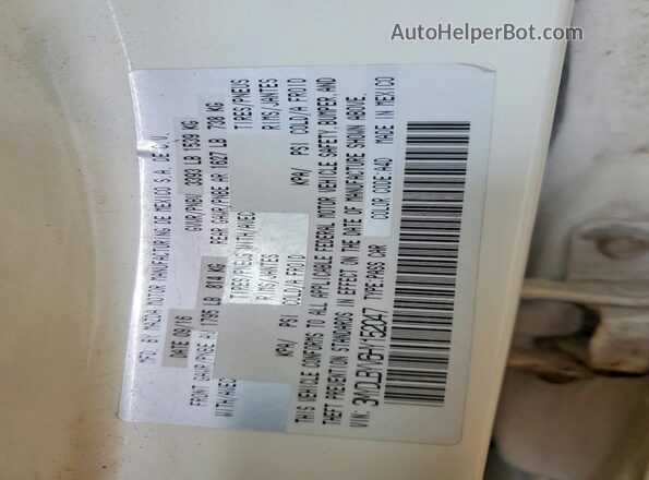 3MYDLBYV6HY152047 2017 TOYOTA YARIS White Widok komory silnika
