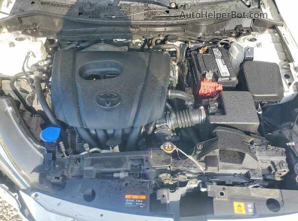 3MYDLBYV6HY178096 2017 TOYOTA YARIS White უკანა სალონის ხედი