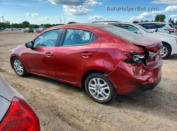 3MYDLBYV6HY182150 2017 TOYOTA YARIS Red Trasero izquierdo
