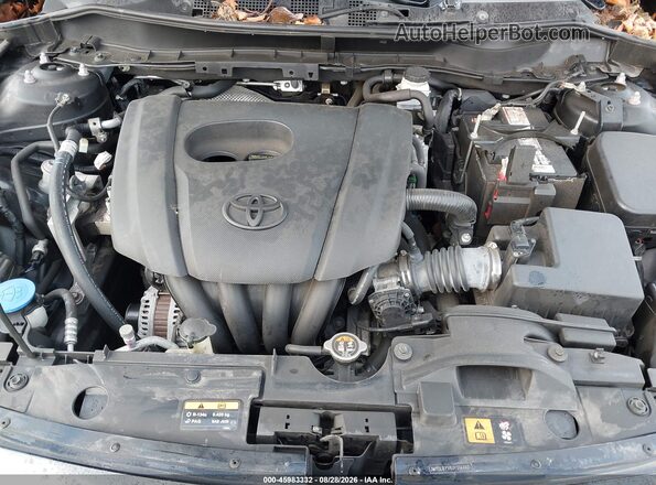 3MYDLBYV6JY314460 2018 TOYOTA YARIS IA Black Հետևի տեսք