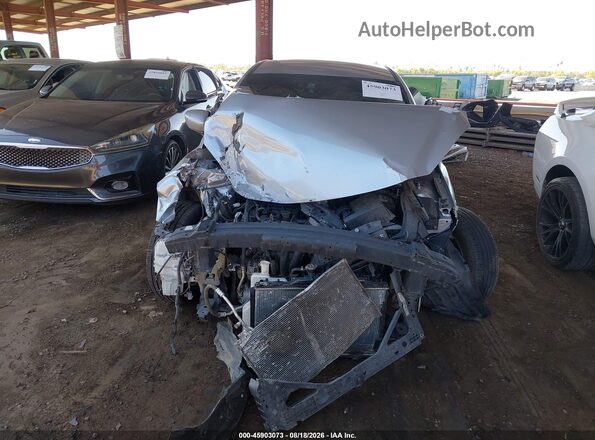 3MYDLBYV6JY322333 2018 TOYOTA YARIS IA Silver წინა ხედი