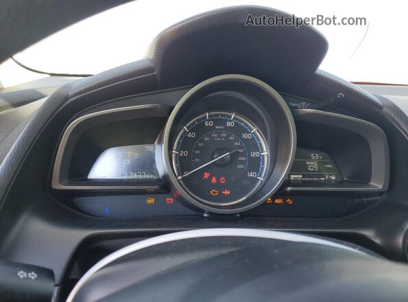 3MYDLBYV6KY503014 2019 TOYOTA YARIS Silver Вид щитка приладів