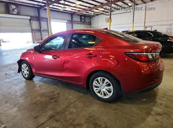 3MYDLBYV6KY512649 2019 TOYOTA YARIS Red Trasero izquierdo