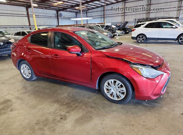 3MYDLBYV6KY512649 2019 TOYOTA YARIS Red Delantero derecho