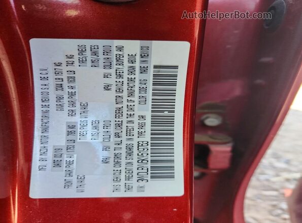 3MYDLBYV6KY519763 2019 TOYOTA YARIS Red Շարժիչի բաժամունքի տեսք