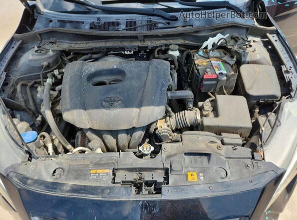 3MYDLBYV7HY166992 2017 TOYOTA YARIS Черный Вид задней части салона