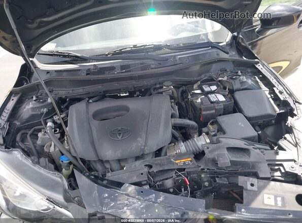 3MYDLBYV8HY156455 2017 TOYOTA YARIS IA Black Widok z tyłu