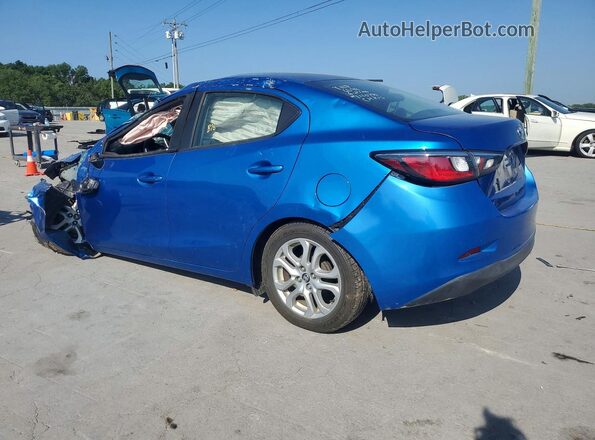 3MYDLBYV8HY165995 2017 TOYOTA YARIS Blue Задня ліва чверть