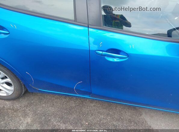 3MYDLBYV8HY179492 2017 TOYOTA YARIS IA Blue Vista interior de 360 grados