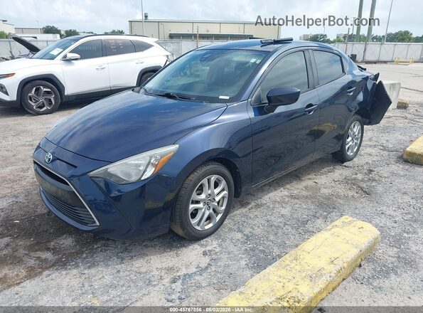 3MYDLBYV8JY316968 2018 TOYOTA YARIS IA Dark Blue Vista tres cuartos delantera izquierda