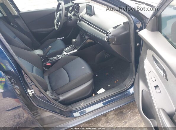 3MYDLBYV8JY316968 2018 TOYOTA YARIS IA Dark Blue Vista interior delantera