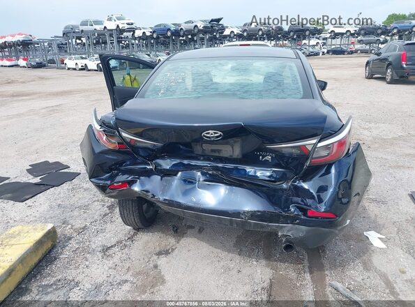 3MYDLBYV8JY316968 2018 TOYOTA YARIS IA Dark Blue Vista frontal